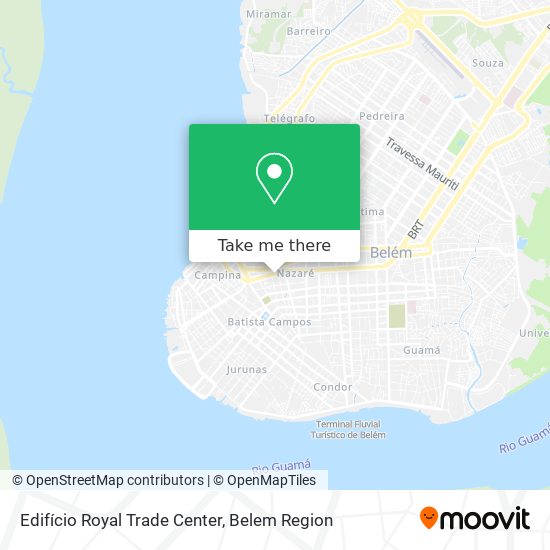 Edifício Royal Trade Center map