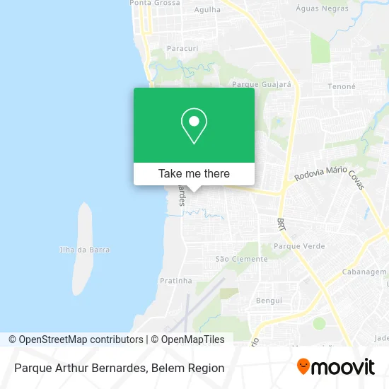 Parque Arthur Bernardes map