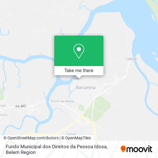 Fundo Municipal dos Direitos da Pessoa Idosa map