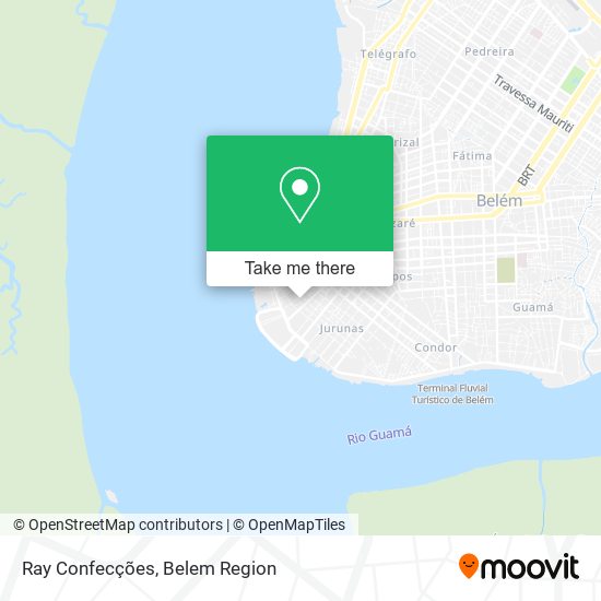 Ray Confecções map