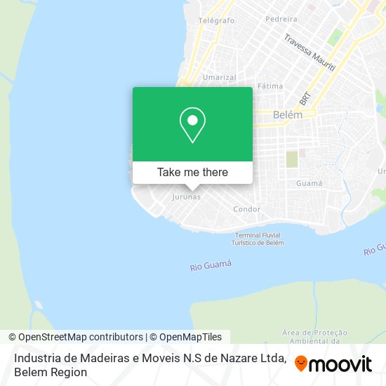 Industria de Madeiras e Moveis N.S de Nazare Ltda map