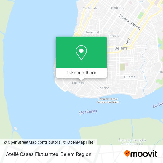 Ateliê Casas Flutuantes map