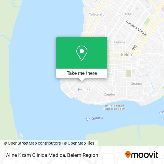 Aline Kzam Clinica Medica map