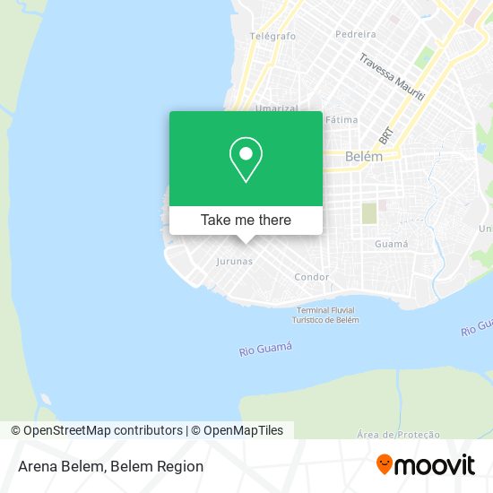 Arena Belem map