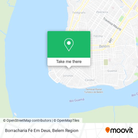 Borracharia Fé Em Deus map
