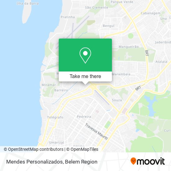 Mapa Mendes Personalizados