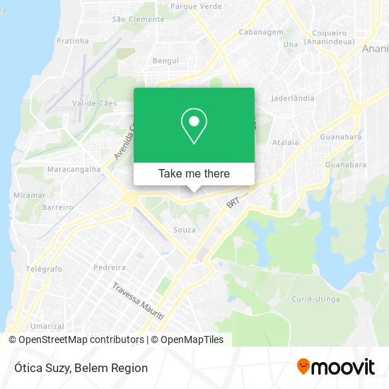 Ótica Suzy map