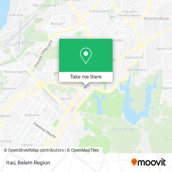Itaú map