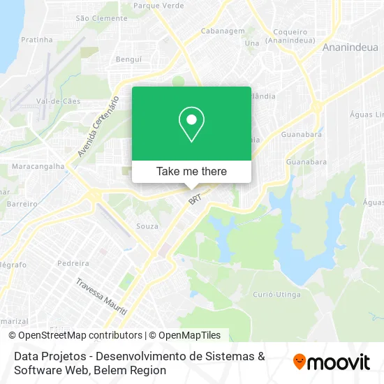 Data Projetos - Desenvolvimento de Sistemas & Software Web map