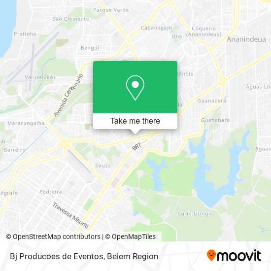 Bj Producoes de Eventos map