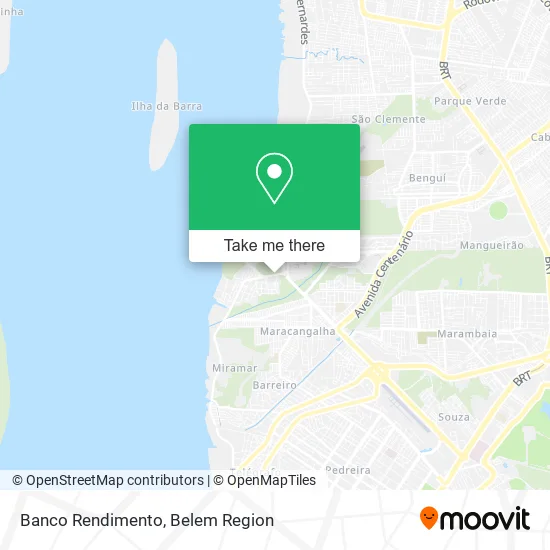 Banco Rendimento map