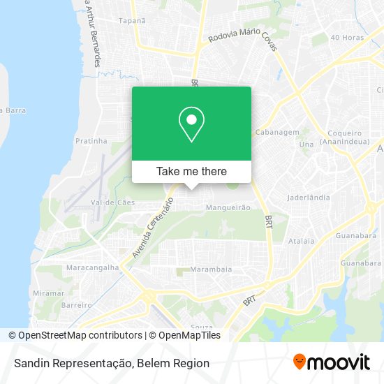 Sandin Representação map