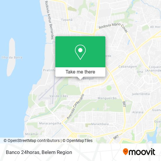 Banco 24horas map