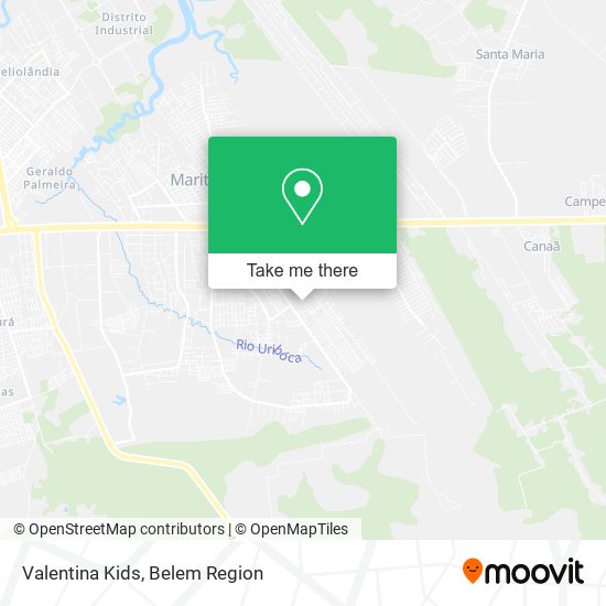 Valentina Kids map