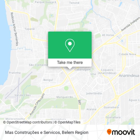 Mas Construções e Servicos map