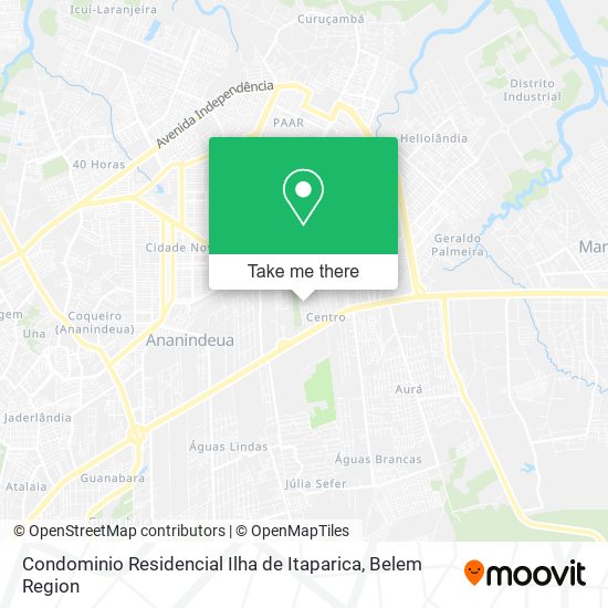 Condominio Residencial Ilha de Itaparica map