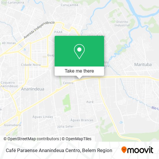 Café Paraense Ananindeua Centro map
