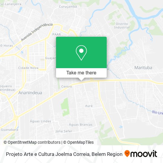 Projeto Arte e Cultura Joelma Correia map