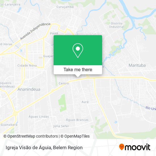 Igreja Visão de Águia map