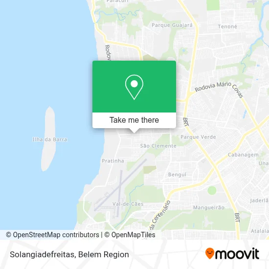 Solangiadefreitas map