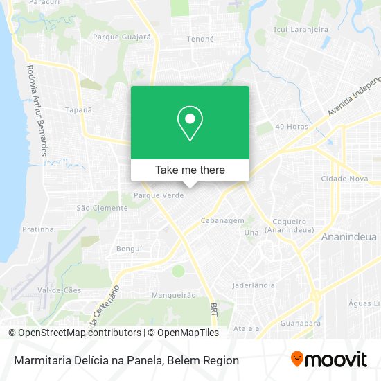 Marmitaria Delícia na Panela map
