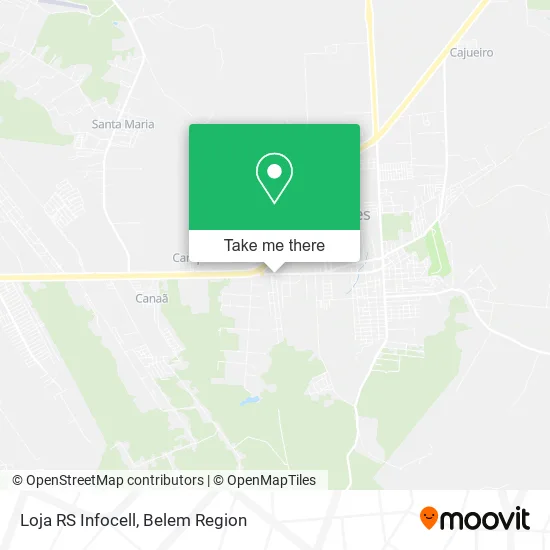 Loja RS Infocell map