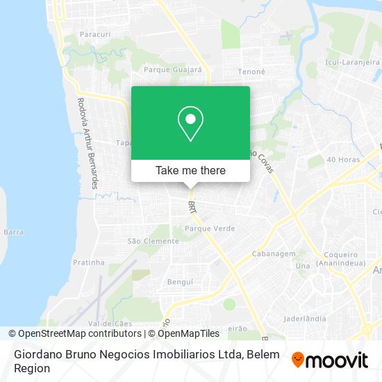 Giordano Bruno Negocios Imobiliarios Ltda map