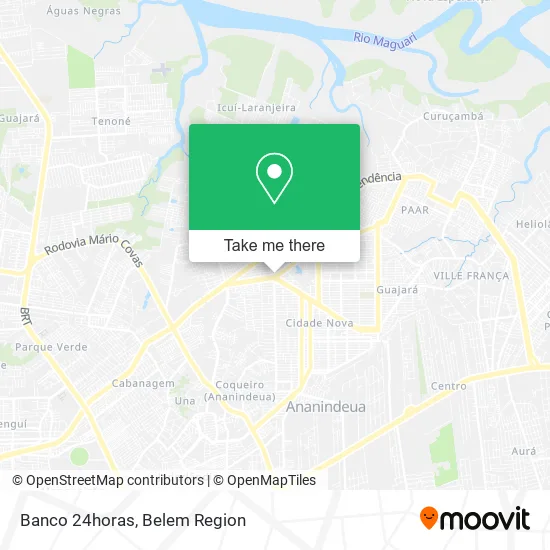Banco 24horas map