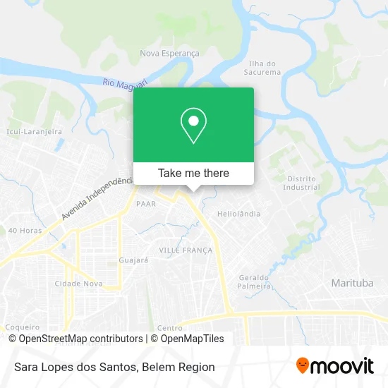 Sara Lopes dos Santos map