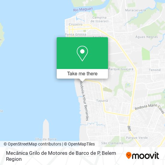 Mecânica Grilo de Motores de Barco de P map