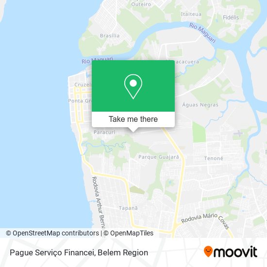Pague Serviço Financei map