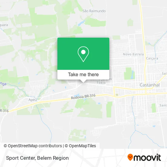 Sport Center map