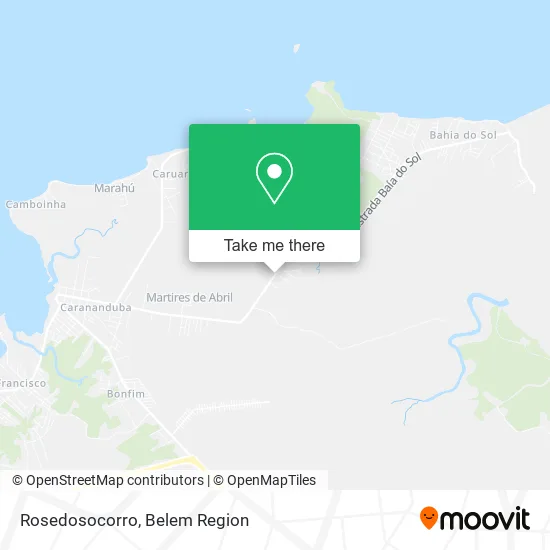 Rosedosocorro map