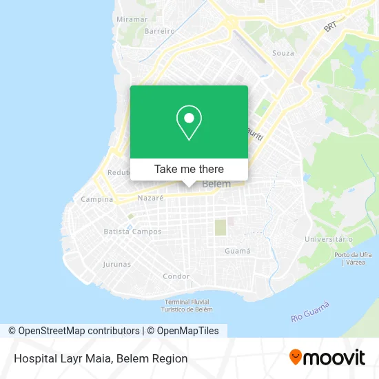 Hospital Layr Maia map