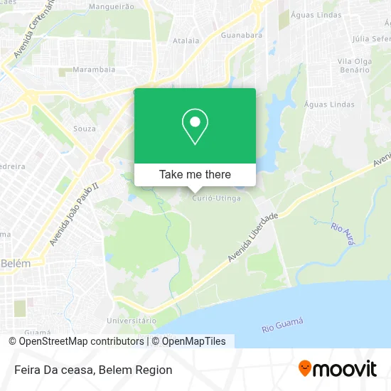 Feira Da ceasa map