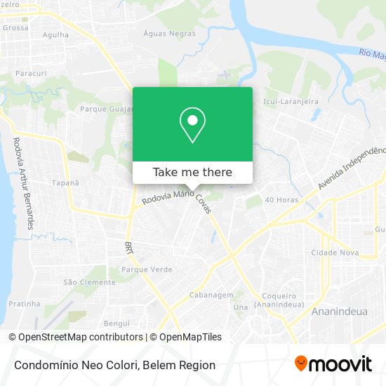 Condomínio Neo Colori map