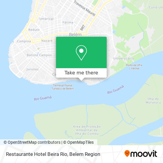 Restaurante Hotel Beira Rio map