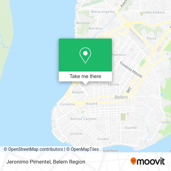 Jeronimo Pimentel map