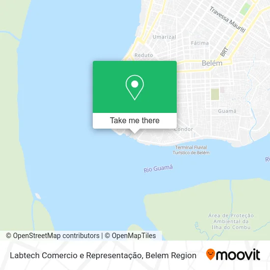 Labtech Comercio e Representação map