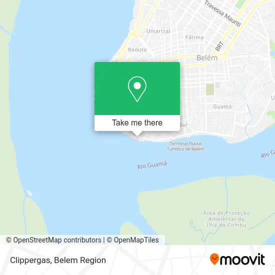 Clippergas map