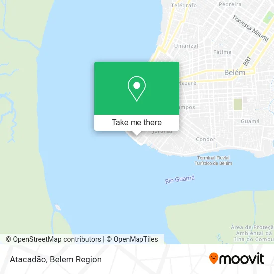 Atacadão map