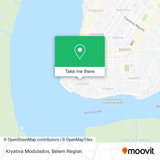 Kryativa Modulados map