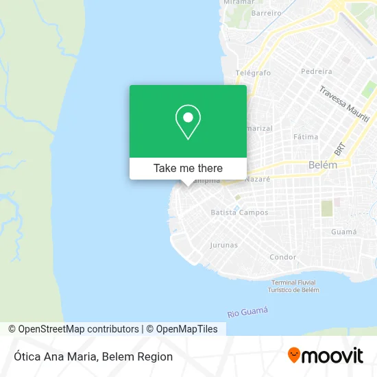 Ótica Ana Maria map