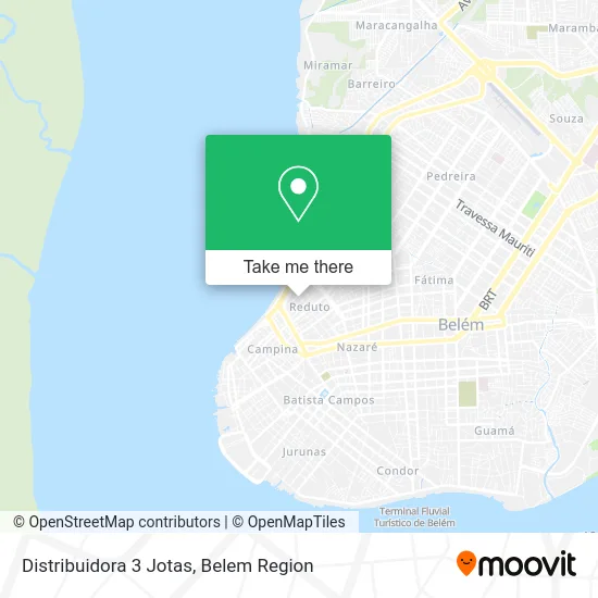 Distribuidora 3 Jotas map