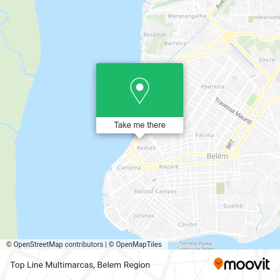 Top Line Multimarcas map