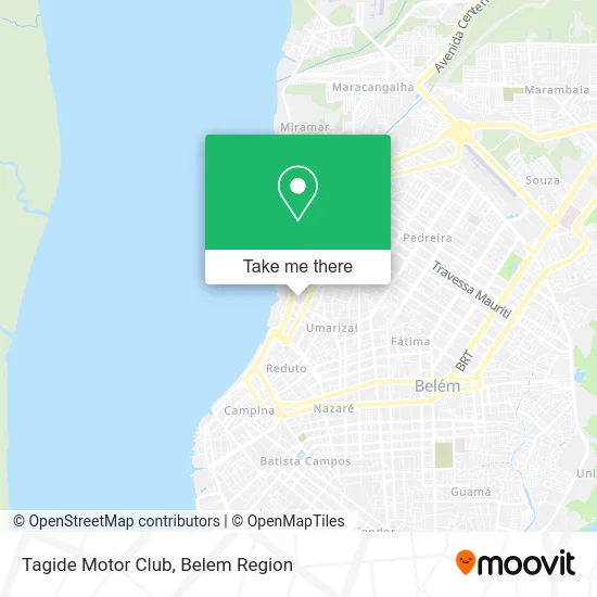 Tagide Motor Club map