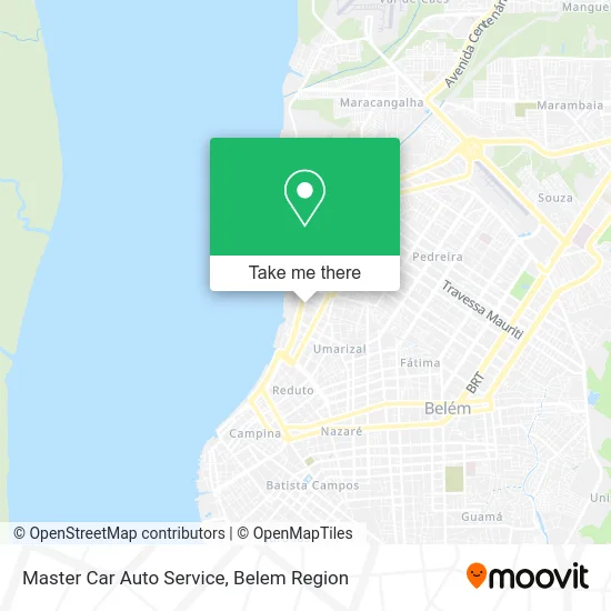 Master Car Auto Service map