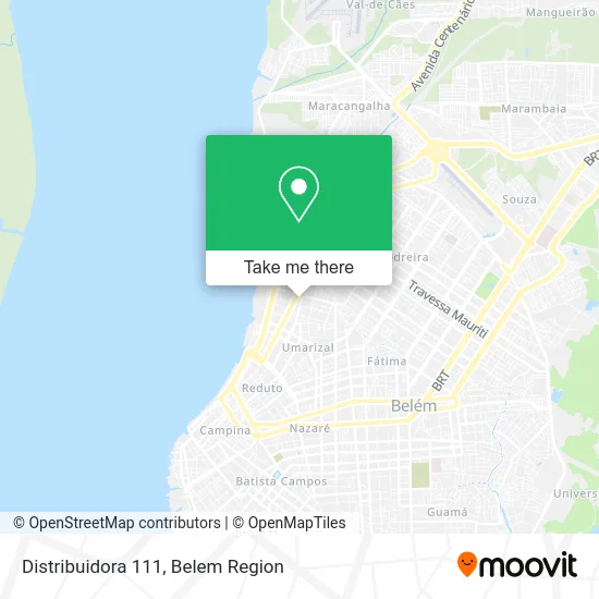 Distribuidora 111 map
