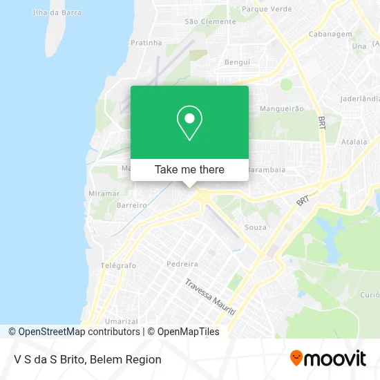 V S da S Brito map
