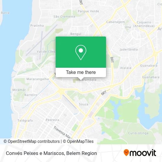 Convés Peixes e Mariscos map